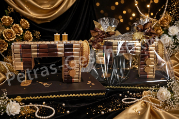 Pralinen Nähmaschine XXL zum Geburtstag